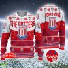 Personalized EFL Stoke City FC Big Logo Stadium Snowflakes Ugly Christmas Sweater - Stoke City FC Big Logo Stadium Snowflakes EFL Ugly Christmas Sweater