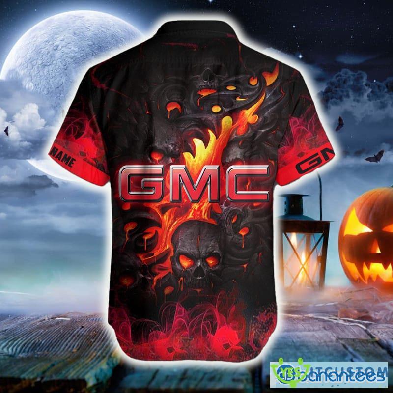 Personalized GMC Death Skull Gift Halloween 3D Hawaiian Shirt For Men And Women 3 Personalized GMC Death Skull Gift Halloween 3D Hawaiian Shirt For Men And Women - Hawaiian Shirt Skull Halloween GMC_3
