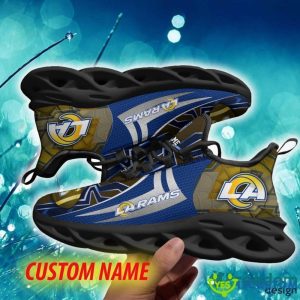 Personalized Los Angeles Rams Energize Sports Shoes AOP Gift Fans Max Soul Sneakers - Los Angeles Rams Max Soul Sneaker NFL photo 2