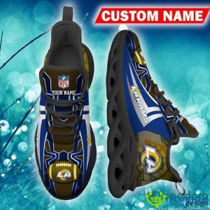 Personalized Los Angeles Rams Energize Sports Shoes AOP Gift Fans Max Soul Sneakers - Los Angeles Rams Max Soul Sneaker NFL photo 3