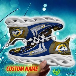 Personalized Los Angeles Rams Energize Sports Shoes AOP Gift Fans Max Soul Sneakers - Los Angeles Rams Max Soul Sneaker NFL photo 5