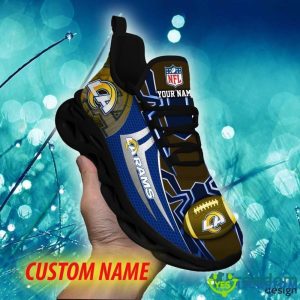 Personalized Los Angeles Rams Energize Sports Shoes AOP Gift Fans Max Soul Sneakers - Los Angeles Rams Max Soul Sneaker NFL photo 7