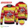 Personalized Manchester United EPL Logo Team Mickey, Donald, Goofy Ugly Christmas Sweater - Personalized Manchester United EPL Logo Team Mickey, Donald, Goofy Ugly Christmas Sweater