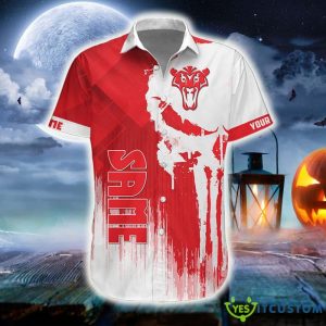 Personalized Same Logo Brand Skull 3D Hawaiian Shirt For Men And Women Gift Halloween - Hawaiian Shirt Skull Halloween Same_2