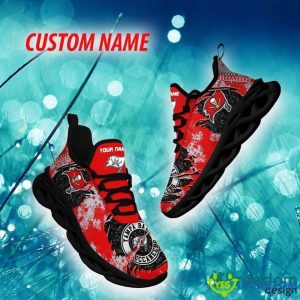 Personalized Tampa Bay Buccaneers Trendsetting Sports Shoes AOP Gift Fans Max Soul Sneakers - Tampa Bay Buccaneers Max Soul Sneaker NFL photo 1