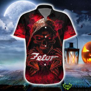 Personalized Zetor Death Skull Gift Halloween 3D Hawaiian Shirt For Men And Women - Hawaiian Shirt Skull Halloween Zetor_2
