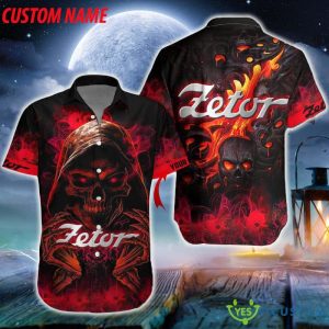 Personalized Zetor Death Skull Gift Halloween 3D Hawaiian Shirt For Men And Women - Hawaiian Shirt Skull Halloween Zetor_1