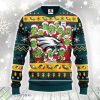 Philadelphia Eagles 12 Grinch Xmas Day Ugly Christmas Sweater For Sport Fans Christmas Gift Product Photo 1