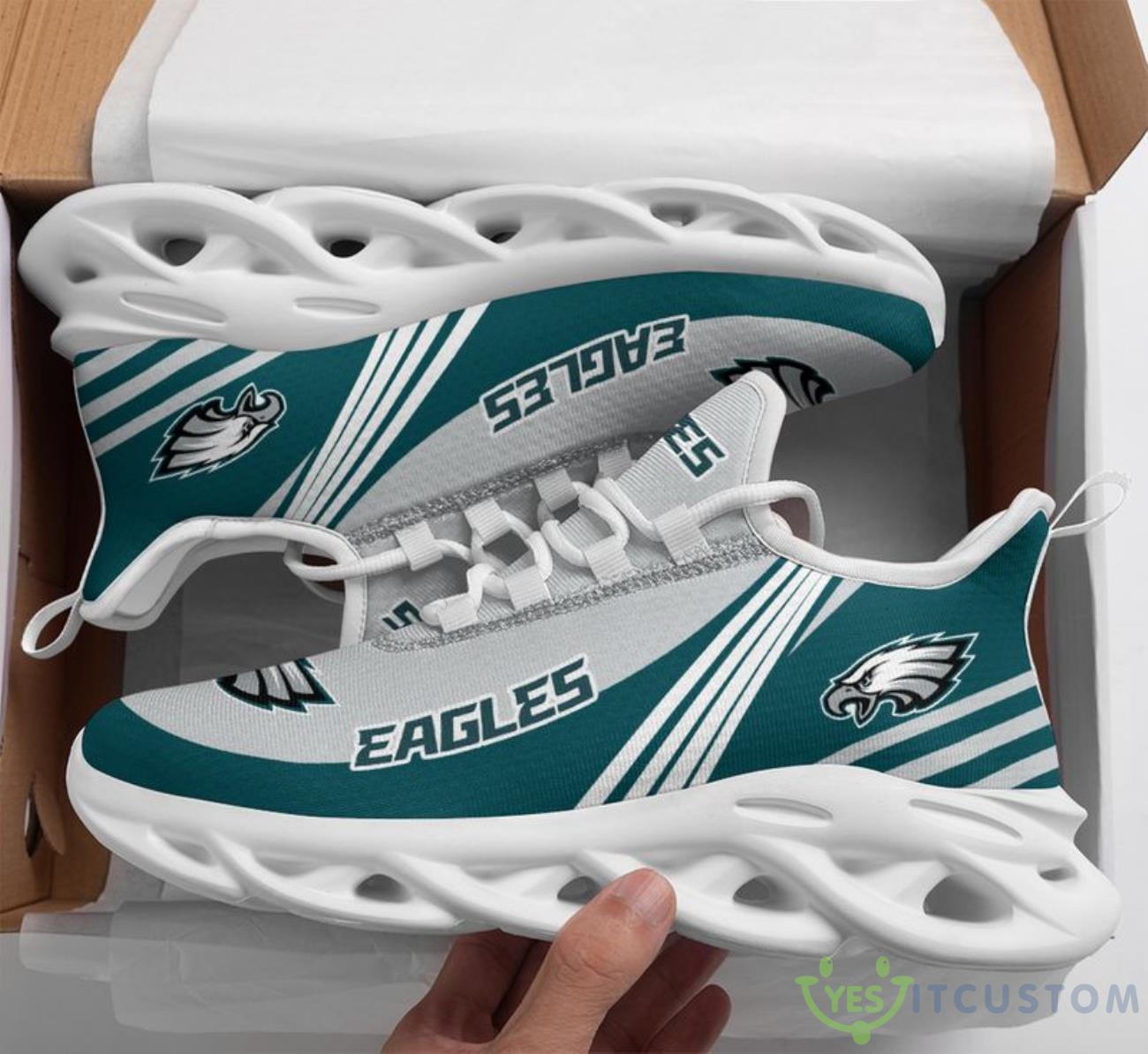 Philadelphia Eagles Basic Max Soul Shoes 5 Philadelphia Eagles Basic Max Soul Shoes Product Photo 1