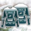Philadelphia Eagles Christmas Ball Snowfalke Pattern Knitted Sweater Product Photo 1