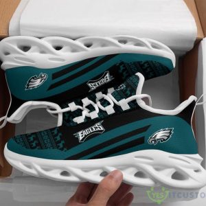 Philadelphia Eagles Christmas Pattern Max Soul Shoes Product Photo 1