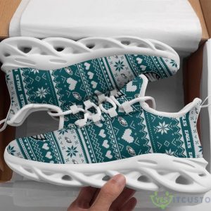 Philadelphia Eagles Christmas Patterns Max Soul Shoes Product Photo 1