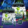Philadelphia Eagles Grinch Knit Ugly Christmas Sweater Best Gift For Everyone Product Photo 1