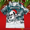 Philadelphia Eagles Snoopy Dabbing The Peanuts 2023 Christmas Gift Hawaiian Shirt Product Photo 1