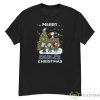 Philadelphia Eagles Snoopy Family Christmas Shirt Holiday Gift - G500 Men’s Classic T-Shirt
