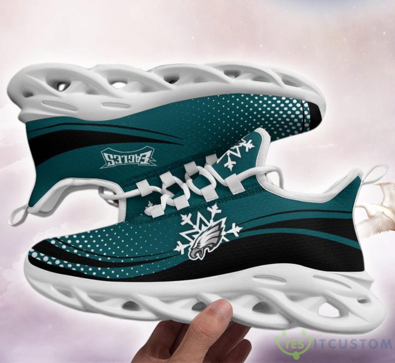 Philadelphia Eagles Xmas Pattern Limited Edition Max Soul Shoes 3 Philadelphia Eagles Xmas Pattern Limited Edition Max Soul Shoes Product Photo 1