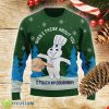 Pillsbury I Touch My Doughboy Knitted Xmas Green Sweater - Pillsbury I Touch My Doughboy Knitted Xmas Green Sweater