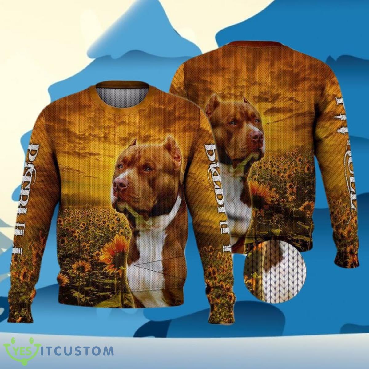 Pitbull Dog Ugly Christmas Sweater Bets Gift For Men And Women 3 Pitbull Dog Ugly Christmas Sweater Bets Gift For Men And Women Product Photo 1