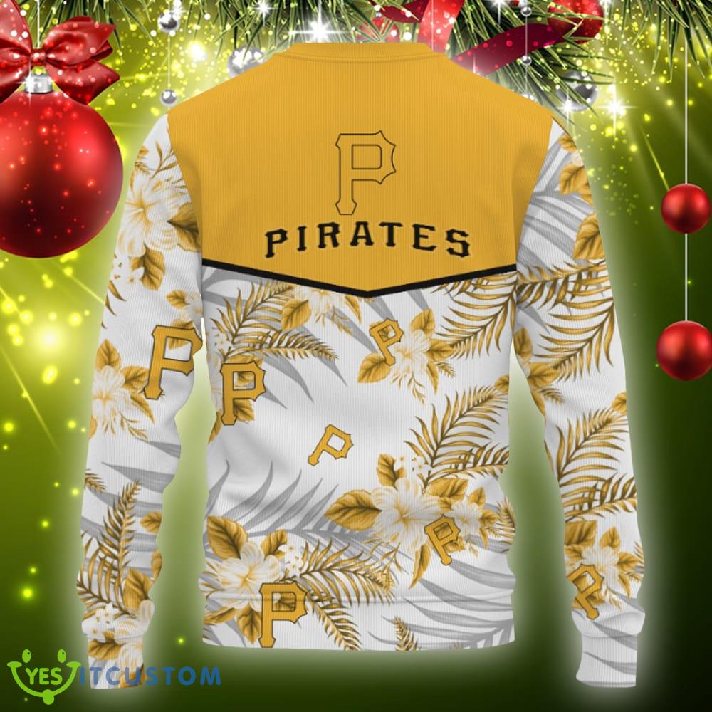 Pittsburgh Pirates Tropical Patterns Ugly Xmas Sweater Gift Holidays 6 Pittsburgh Pirates Tropical Patterns Ugly Xmas Sweater Gift Holidays - Pittsburgh Pirates Tropical Patterns New Trends For Fans Club Gifts Unisex 3D T-Shirt, Hoodie, Sweatshirt-3D Sweatshirt_4