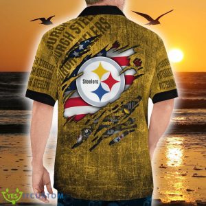 Pittsburgh Steelers American Flag Plus Size 3D Hawaiian Shirt Best For Fans Beach Gift For Men And Women 4 Pittsburgh Steelers American Flag Plus Size 3D Hawaiian Shirt Best For Fans Beach Gift For Men And Women - Pittsburgh Steelers American Flag Retro Printed Button Shirt_5