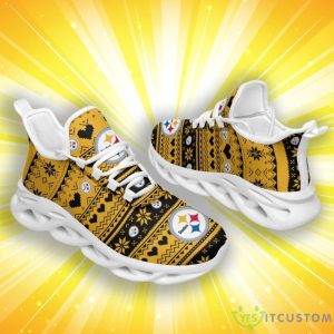 Pittsburgh Steelers Christmas Patterns Max Soul Shoes Product Photo 3