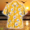 Pittsburgh Steelers Floral 3D Hawaiian Shirt Best For Fans Beach Gift For Men And Women - Pittsburgh Steelers Tropical Hawaii Shirt Limited Edition_1