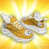 Pittsburgh Steelers Lightning Pattern Max Soul Shoes Product Photo 1