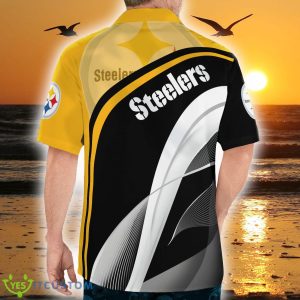 Pittsburgh Steelers Retro 3D Hawaiian Shirt Best For Fans Beach Gift For Men And Women 4 Pittsburgh Steelers Retro 3D Hawaiian Shirt Best For Fans Beach Gift For Men And Women - Pittsburgh Steelers Primary Logo 3D Print Button Shirt_5