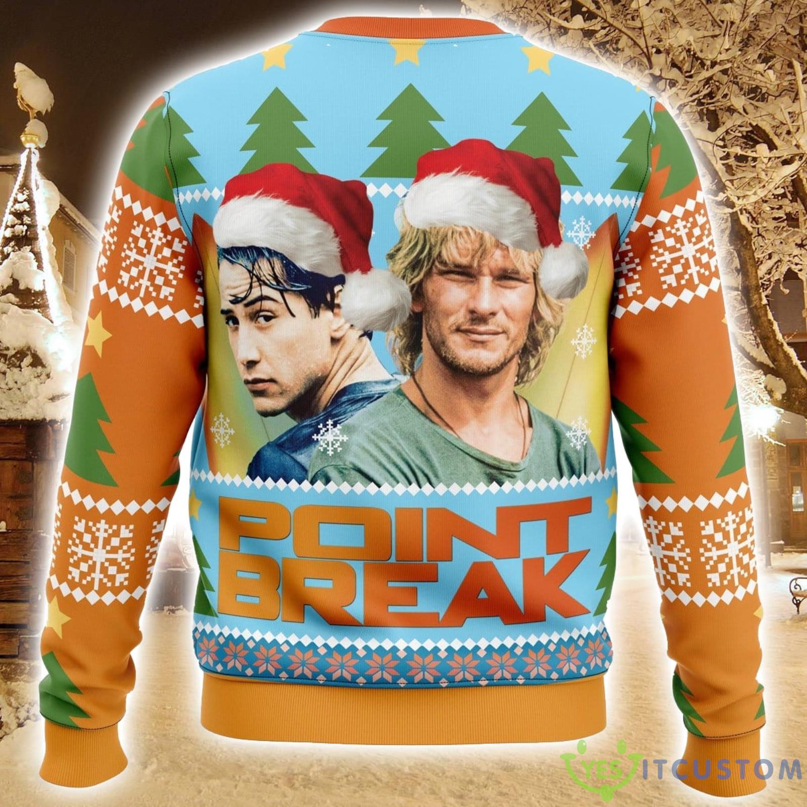 Point Break Ugly Christmas Sweater Cute Christmas Gift For Family 3 Point Break Ugly Christmas Sweater Cute Christmas Gift For Family Product Photo 3