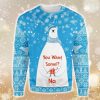 Polar Bear Want Some No Ugly Christmas Sweater - Polar Bear Want Some No Ugly Christmas EZ20 2710 All Over Print Sweatshirt_1