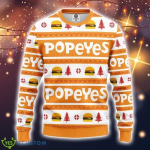 Popeyes Ugly Christmas Sweater Amazing Gift Idea Christmas Gift Product Photo 1