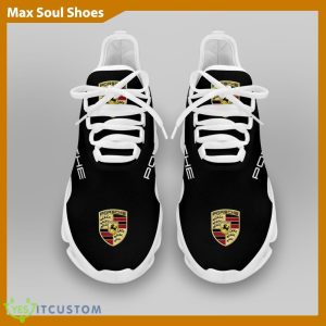 Porsche Racing Car Running Sneakers Edgy Max Soul Shoes For Men And Women - Porsche Chunky Sneakers White Black Max Soul Shoes For Men And Women Photo 3