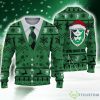 Pro League Francs Borains Santa hat Logo Ugly Christmas Sweater AOP Snow Flowers For Mens - Pro League Francs Borains Santa hat Logo Ugly Christmas Sweater AOP Snow Flowers For Mens