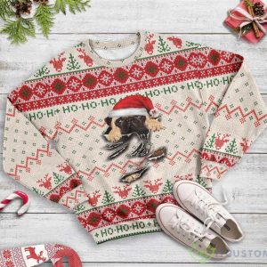 Pug Scratch Ugly Christmas Sweater 3 Pug Scratch Ugly Christmas Sweater Product Photo 2