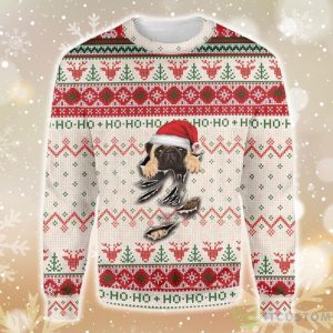 Pug Scratch Ugly Christmas Sweater Product Photo 1