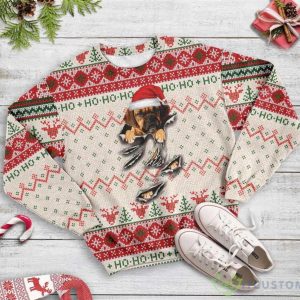 Puggle Scratch Ugly Christmas Sweater 3 Puggle Scratch Ugly Christmas Sweater Product Photo 2