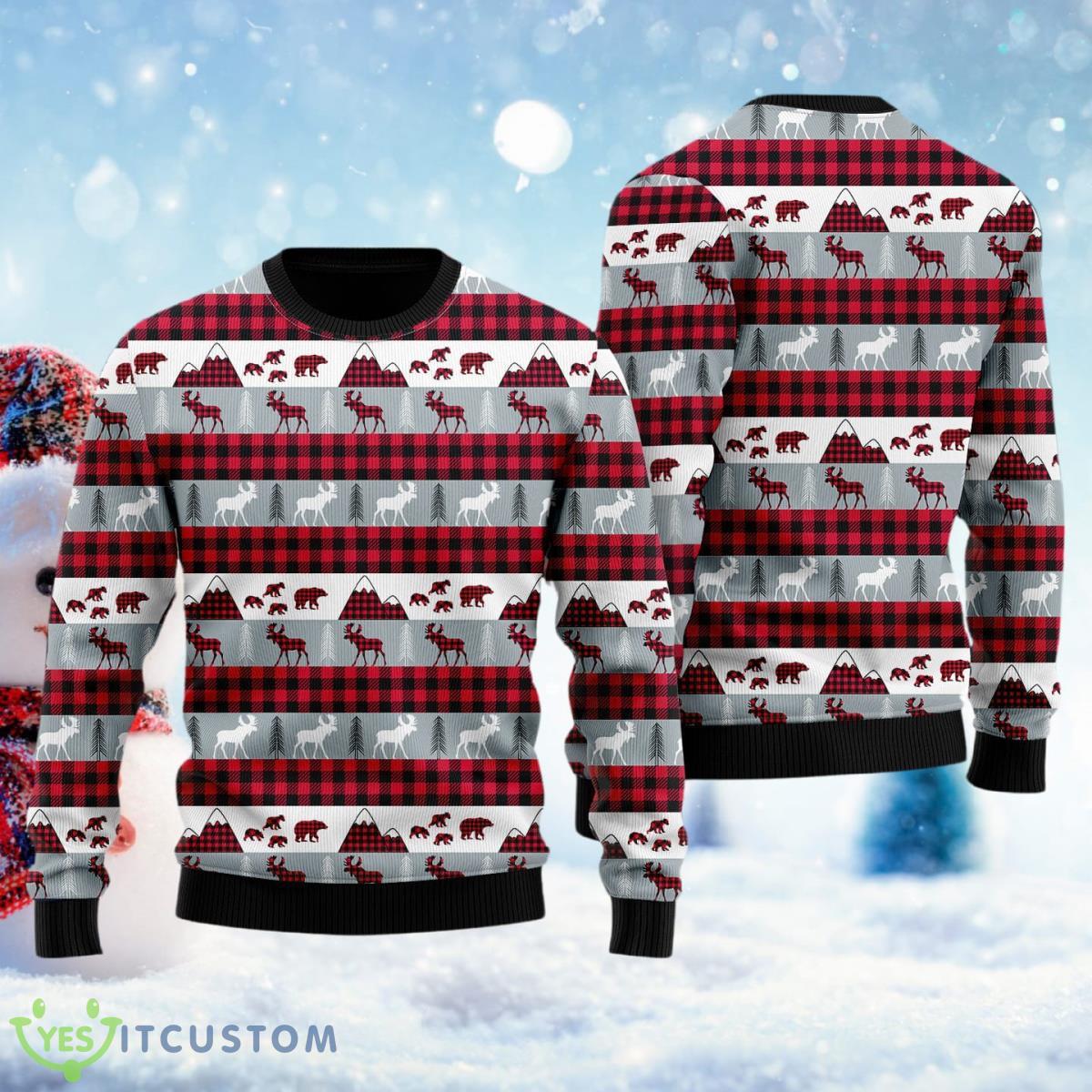 Reindeer And Beer On Buffalo Plaid Ugly Sweater, Reinbeer Beer Hoodie Best Gift For Men And Women 3 Reindeer And Beer On Buffalo Plaid Ugly Sweater, Reinbeer Beer Hoodie Best Gift For Men And Women Product Photo 1