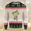 Ride Or Die T-Rex Christmas Ugly Christmas Sweater - Ride or Die T-Rex Christmas EZ21 1910 All Over Print Sweatshirt_1