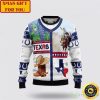 Rodeo Texas Funny Ugly Christmas Sweater Product Photo 1