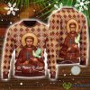 Saint Francis Of Assisi Ugly Christmas Sweater Christmas Gifts Unisex Product Photo 1