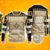 Saint Ugly Chirstmas Sweater Custom Number & Name Product Photo 1