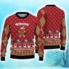 San Francisco 49ers Christmas Gingerbread Man Limited Edition Ugly Sweater Product Photo 1
