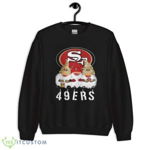 San Francisco 49ers Gnomies Christmas Limited Edition T Shirt, Christmas Sweatshirt - 18000 Unisex Heavy Blend Crewneck Sweatshirt