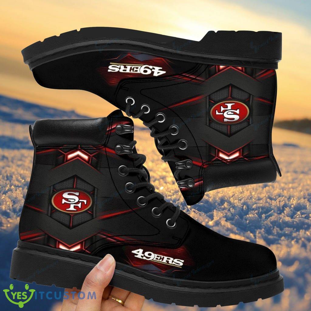 San Francisco 49ers NFL 189 Custom TimBoot Shoes Gift For Fans 3 San Francisco 49ers NFL 189 Custom TimBoot Shoes Gift For Fans Product Photo 1