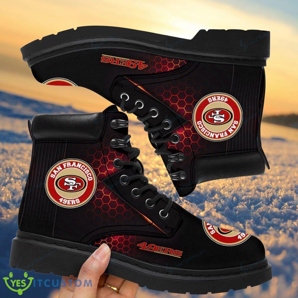 San Francisco 49ers NFL 426 Custom TimBoot Shoes Gift For Fans 3 San Francisco 49ers NFL 426 Custom TimBoot Shoes Gift For Fans Product Photo 1