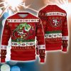 San Francisco 49ers NFL Grinch Hand Funny Christmas Gift Ugly Christmas Sweater Product Photo 1