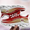 San Francisco 49ers Wavy Pattern Limited Edition Max Soul Shoes Product Photo 1