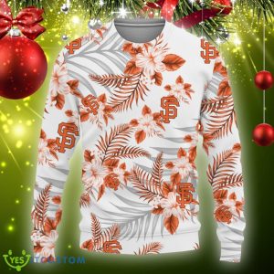 San Francisco Giants Tropical Patterns Ugly Christmas Sweater Gift Holidays - San Francisco Giants Tropical Patterns New Trends For Fans Club Gifts Unisex 3D T-Shirt, Hoodie, Sweatshirt-3D Sweatshirt_3