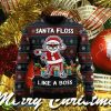 Santa Floss Ugly Christmas Sweater Impressive Gift For Men And Women Product Photo 1