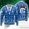 Schalke 04 Bundesliga 2 Santa hat Logo Ugly Christmas Sweater AOP Snow Flowers For Mens - Schalke 04 Bundesliga 2 Santa hat Logo Ugly Christmas Sweater AOP Snow Flowers For Mens